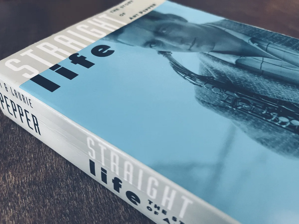 A picture of the book Straight Life by Art and Laurie Pepper