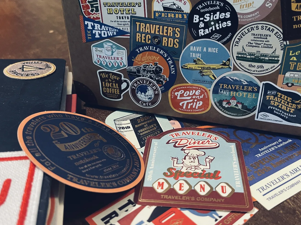 The Traveler's Notebook 20th Anniversary set arrived